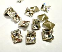 Swarovski 4889 Letter Shaped Fancy Stone Crystal (Letter B) 8mm
