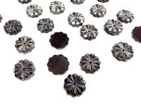 10mm Vintage Czech Crystal Flat Back Sew-On Stone Loch Rose