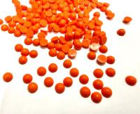 3mm Swarovski Opaque Sun Vintage Cabochons, Flat Back