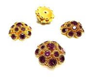20 mm Vintage Gold plated Swarovski Embellishment DIY Supplies wedding decorations