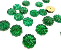 10mm Vintage Czech Crystal Flat Back Sew-On Stone Loch Rose