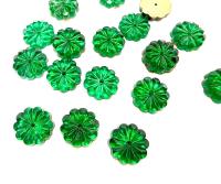 10mm Vintage Czech Crystal Flat Back Sew-On Stone Loch Rose