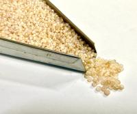 11/0 Charlotte Cut Beads: Matte White Opal Honey
