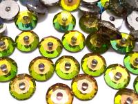 4mm Preciosa Crystal Vitrail Medium Flat Back Sew-On Stones