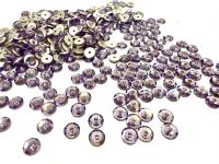 4mm Preciosa Crystal Tanzanite Flat Back Sew-On Stones