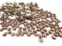 4mm Preciosa Crystal Light Amethyst Flat Back Sew-On Stones