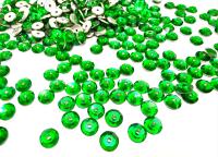 4mm Preciosa Crystal Emerald Flat Back Sew-On Stones