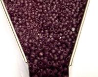 Matt Amethyst Charlotte Cut Beads, 11/0 Faceted Seed Beads