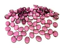 Swarovski Vintage Amethyst Unfoiled Cabochons, 12x10 mm Crystal Flat Back