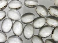 Swarovski 18x13 mm Vintage Crystal Unfoiled Flat Back Oval Cabochon 2/6 Pieces