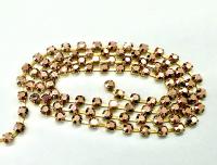 12ss Rhinestone Chain | Preciosa Capri Gold