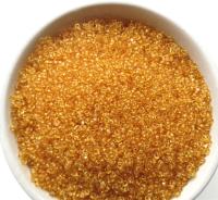 11/0 Charlotte true Cut Beads Transparent Light Topaz 10/20/50/250/500 Grams (10 Grams 1300 Pieces) PREMIUM SEED Beads