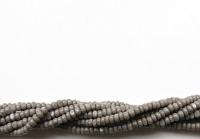 13/0 Charlotte Cut BeadS 1.6MM Grey Opaque 5/10/20/50/250/500 Grams craft supplies, jewelry making, embroidery materials, vintage beads