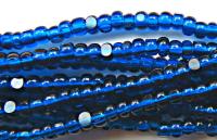 13/0 Charlotte true Cut Beads Montana Transparent Loose Beads 5/10/20/50/250/500 Grams Native beads supplies
