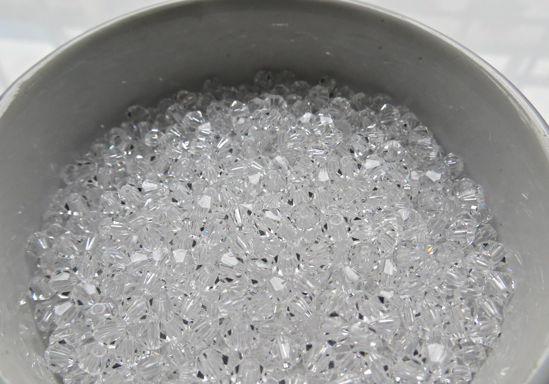 3/4/5mm Crystal Swarovski Bicone 25/50/200 Gross (001) Jewelry making beads
