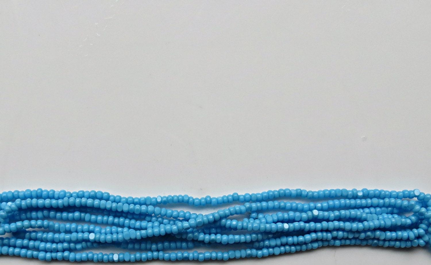 11/0 Charlotte true Cut Beads Opaque Turquoise 10/20/50/250/500 Grams (10 Grams 1300 Pieces)