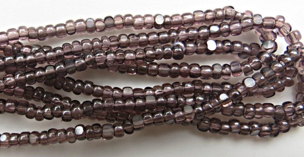 11/0 Charlotte true Cut Beads Ionized Light Purple 10/20/50/250/500 Grams glass beads, vintage findings, embroidery materials, native beads