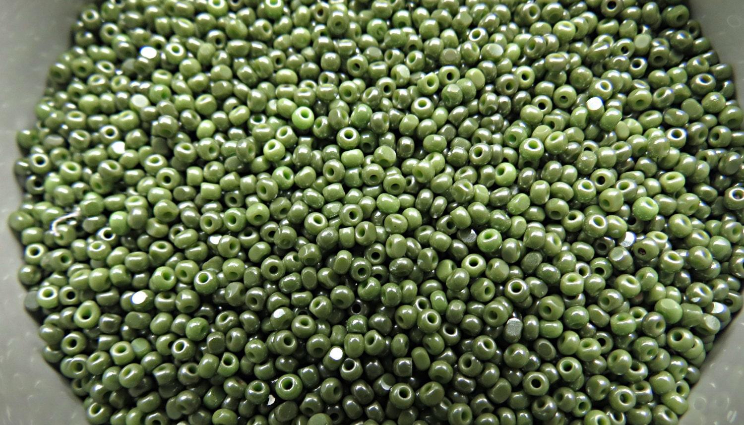 Charlotte true Cut Beads 13/0 Ionized Peridot Opaque 5/10/20/50/250/500 Grams Native Beads Supply