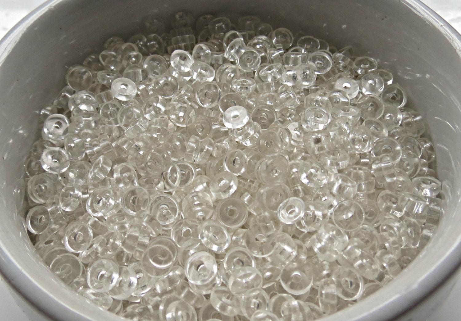 5MM Glass Sequins High Glaze Crystal 5/10/20 Grams