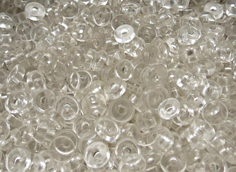 5MM Glass Sequins High Glaze Crystal 5/10/20 Grams