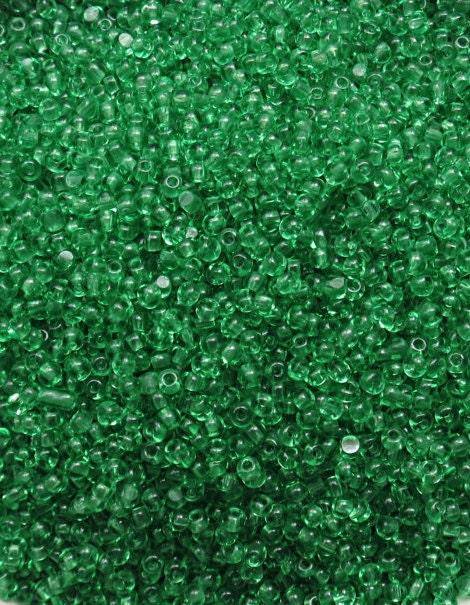 11/0 Charlotte true Cut Beads Light Green Transparent 10/20/50/250/500 Grams (10 Grams 1300 Pieces)