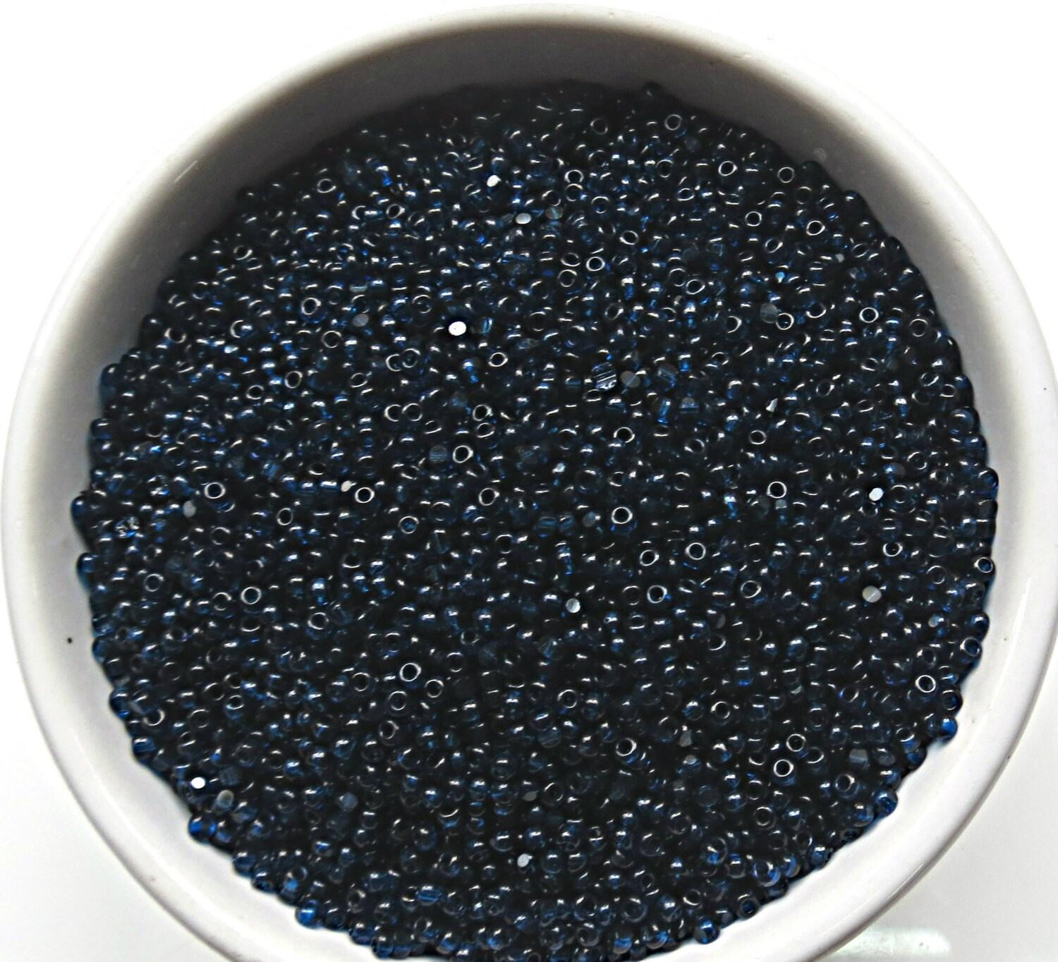 11/0 Charlotte true Cut Beads Montana Transparent Loose Beads 10/20/50/250/500 Grams Native Beads Supplies