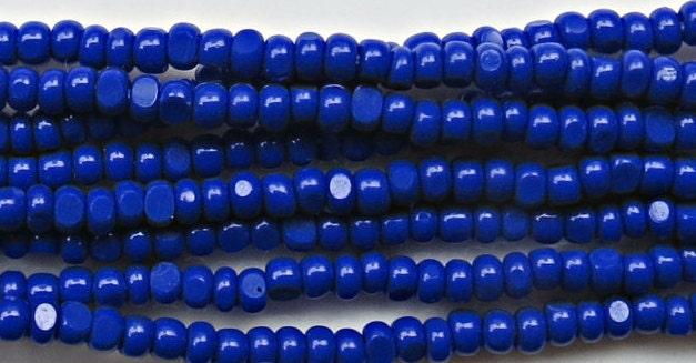 11/0 Charlotte true Cut Beads Medium Blue Opaque 10/20/50/250/500 (10Grams 1300 Pieces)
