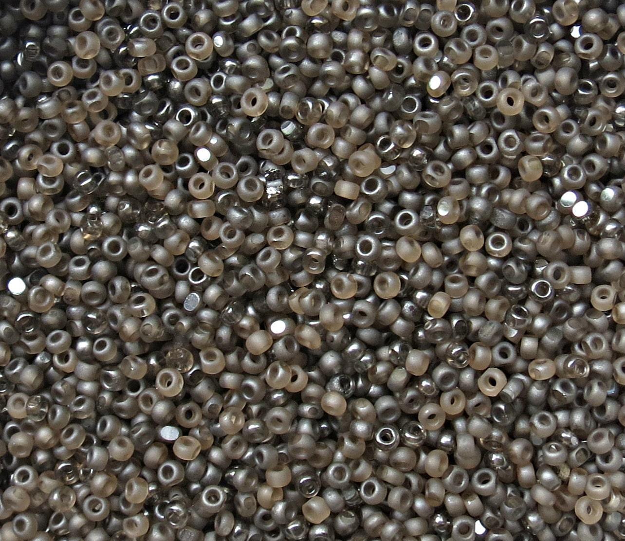 11/0 Charlotte true Cut Beads Ionized Frosted Crystal 10/20/50/250/500 Grams PREMIUM SEED BEADS, Rare Beads