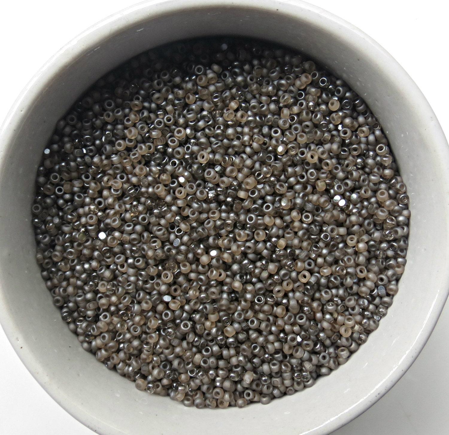 11/0 Charlotte true Cut Beads Ionized Frosted Crystal 10/20/50/250/500 Grams PREMIUM SEED BEADS, Rare Beads