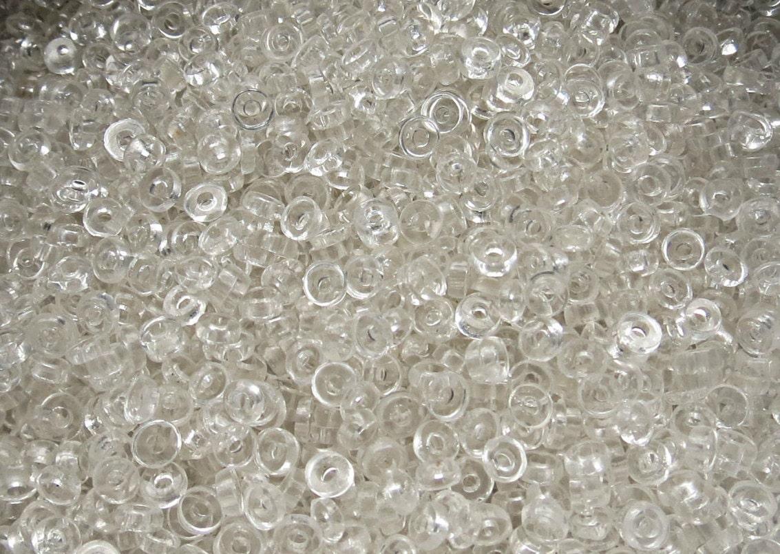 3MM Glass Sequins High Glaze Crystal 5/10/20 Grams