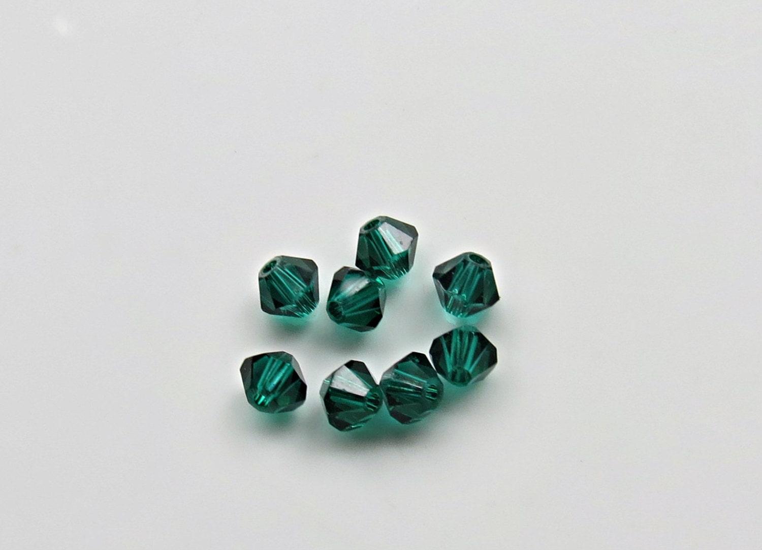 2.5mm Emerald Swarovski Bicone Beads 36/72/144/432/1000 Pieces Jewelry findings, embroidery materials, jewelry making, rare beads, craft
