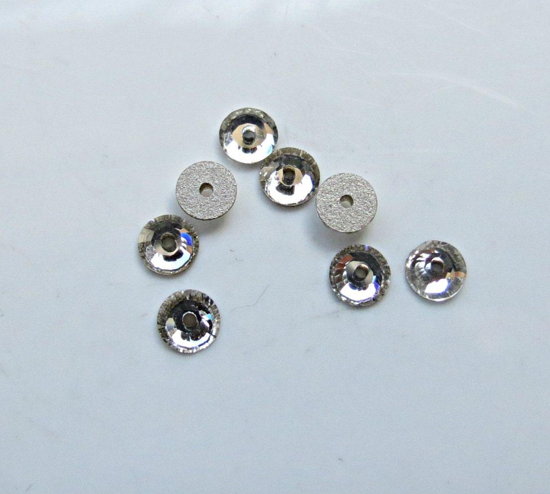 Swarovski Crystal 4MM Xillion Lochrose SEW ON STONES 3128 24/72/144/720 Pieces, embroidery materials, couture materials, wedding decoration