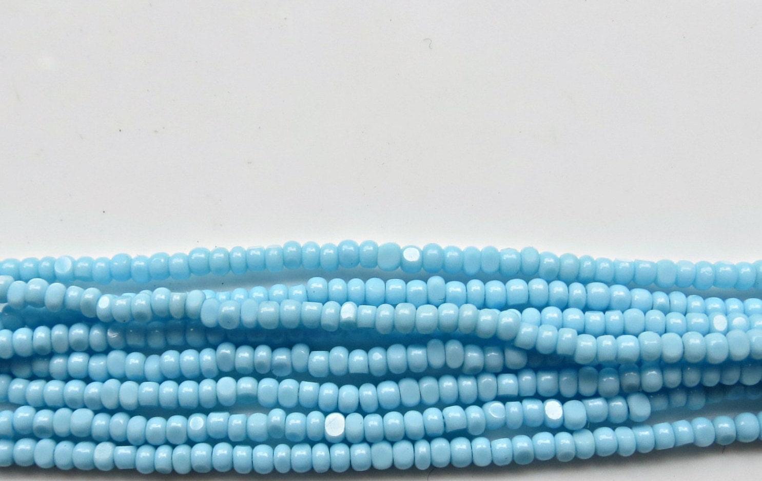 11/0 Charlotte true Cut Beads Opaque Powder Turquoise 10/20/50/250/500 Grams PREMIUM SEED BEADSembroidery materials, jewelry making
