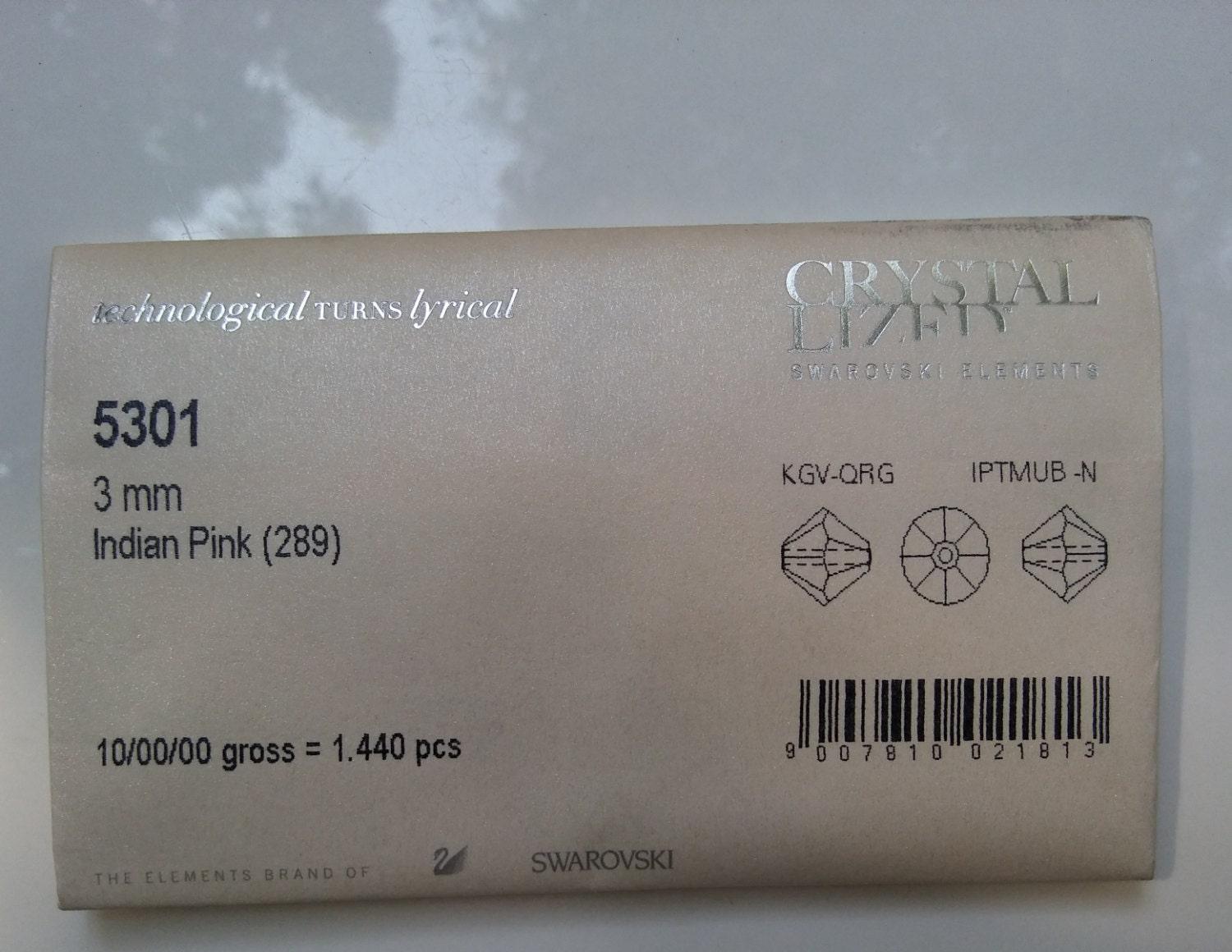 3mm Indian Pink Swarovski Bicone beads 36/72/144/432/720 Pieces (289) Jewelry findings, embroidery materials, jewelry making, rare beads