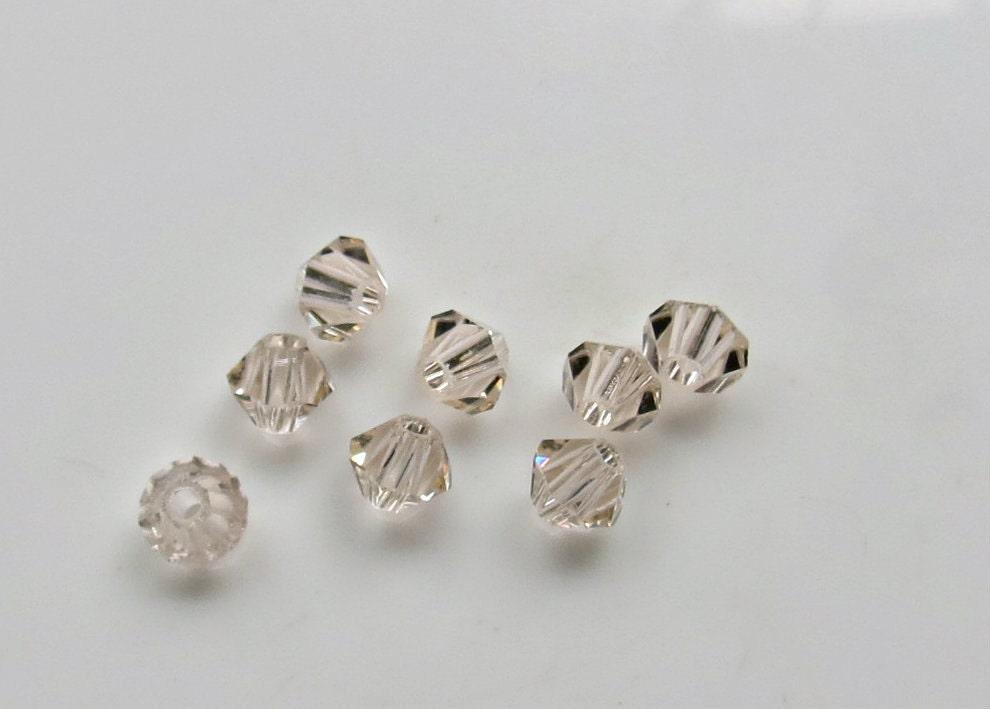 4/5 mm Silk Swarovski Bicone BEADS 36/72/144/432/720 Pieces embroidery materials, craft vintage findings, wedding embellishments