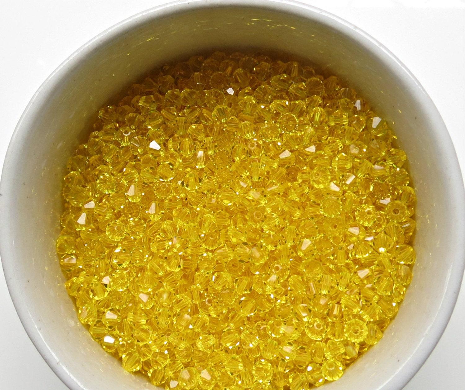 3mm Sunflower Swarovski Bicone 36/72/144/432/720 Pieces Jewelry findings, embroidery materials, jewelry making, rare beads, craft supply