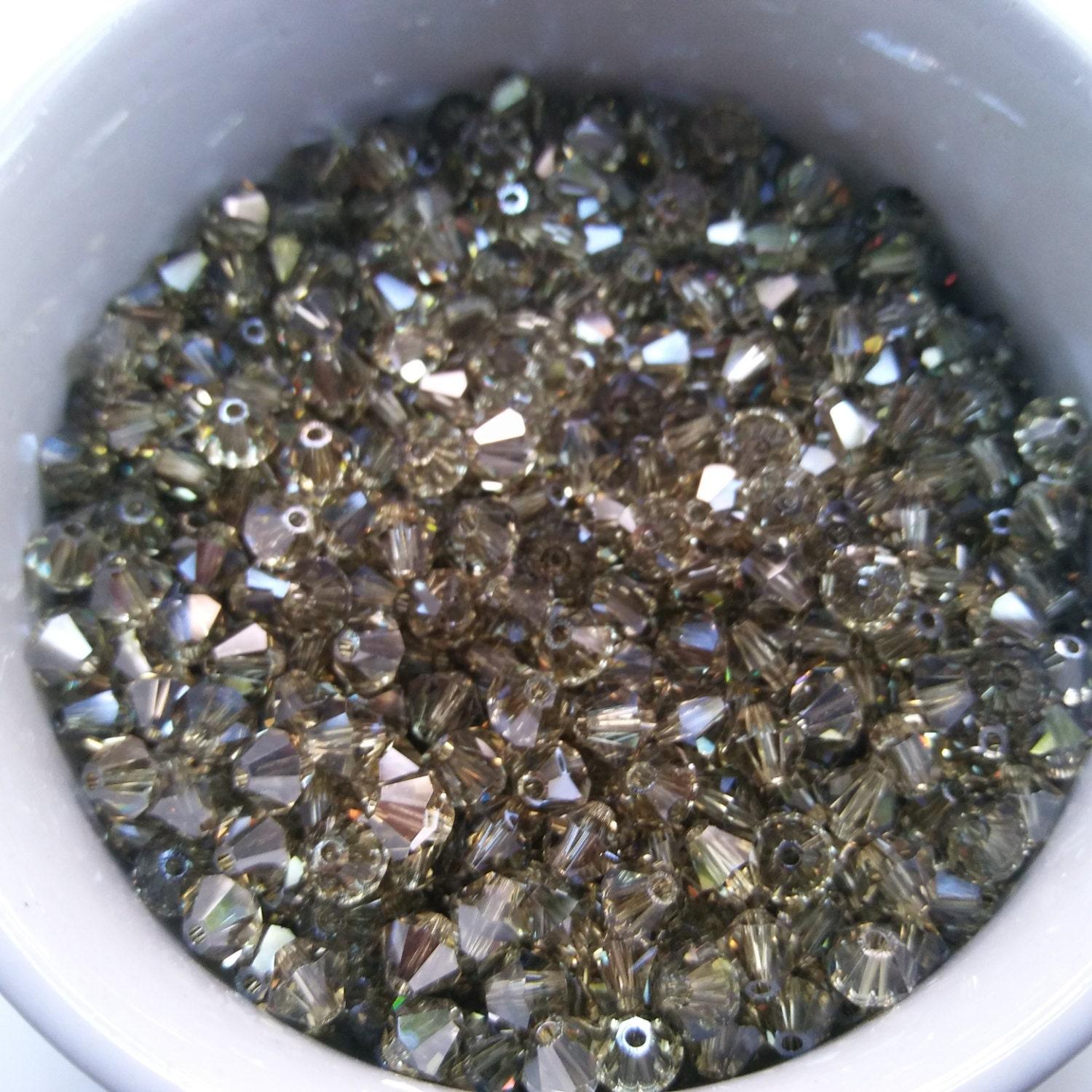 5mm Jonquil Satin Swarovski Bicone Cuts 12/36/72/144/432/720 Pieces (213) Jewelry making beads, embroidery materials, decoration wedding