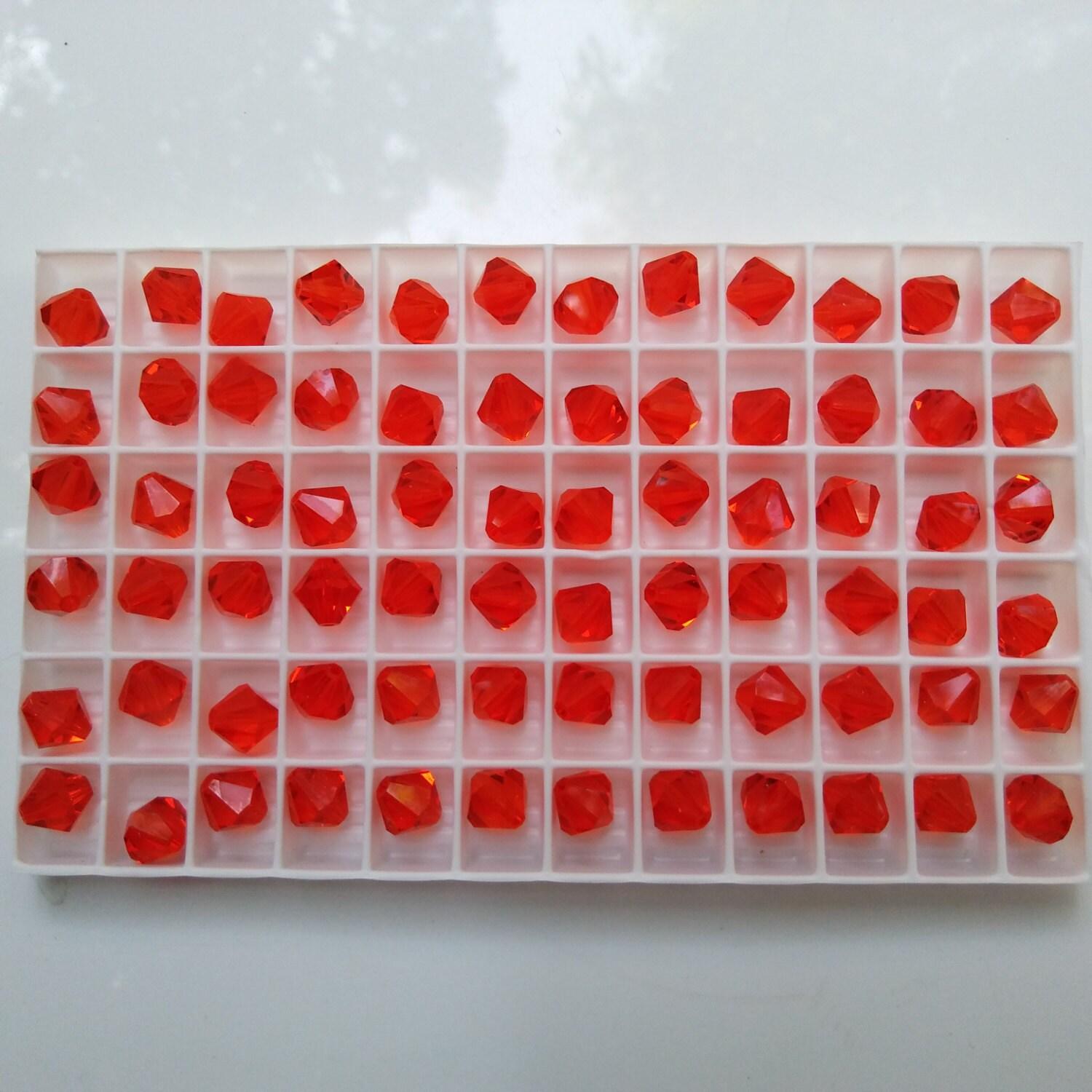 8 MM Hyacinth Swarovski Bicone beads Cuts 6/24/72/144 Pieces (236) rare findings PREMIUM MATERIALS, Jewlery making beads