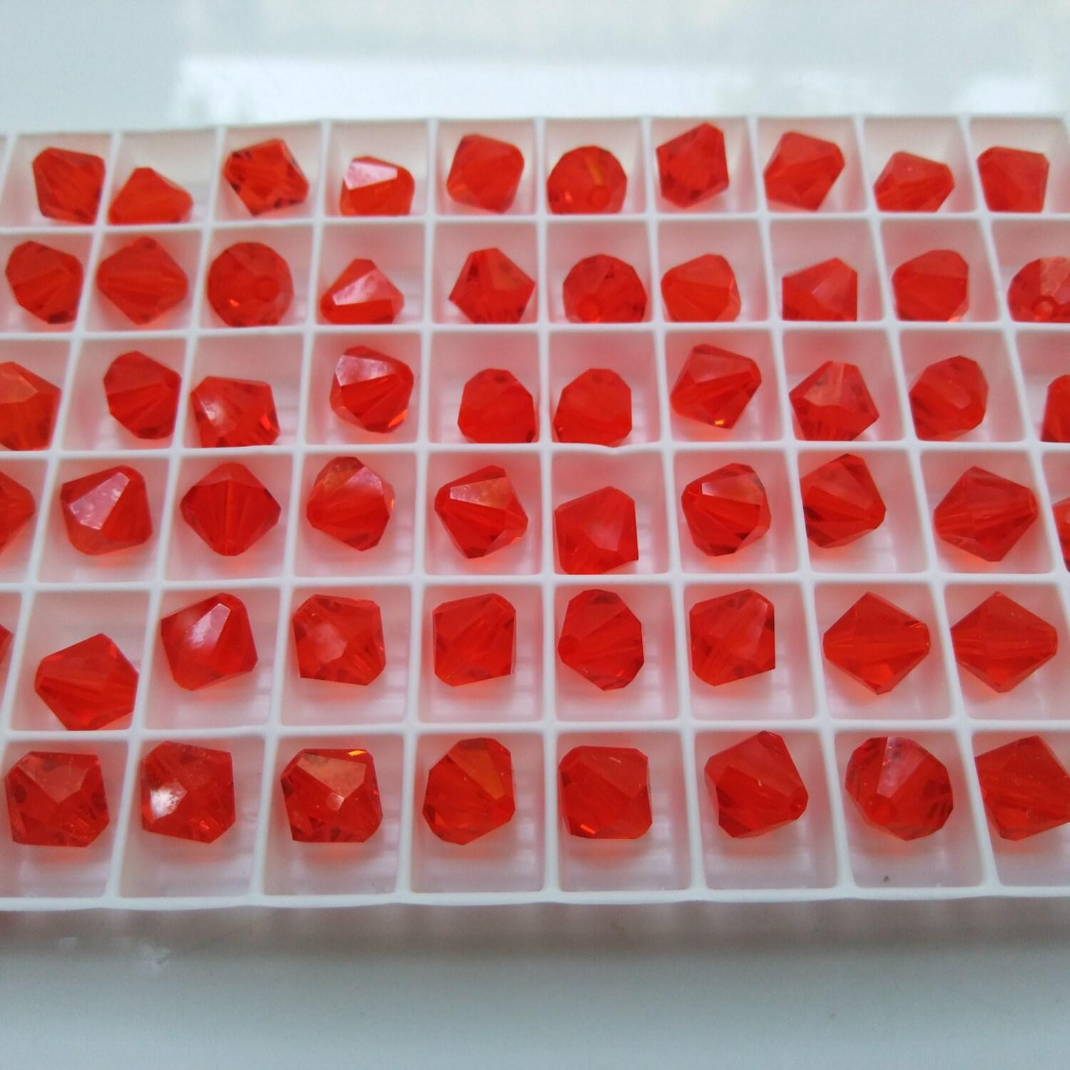 8 MM Hyacinth Swarovski Bicone beads Cuts 6/24/72/144 Pieces (236) rare findings PREMIUM MATERIALS, Jewlery making beads