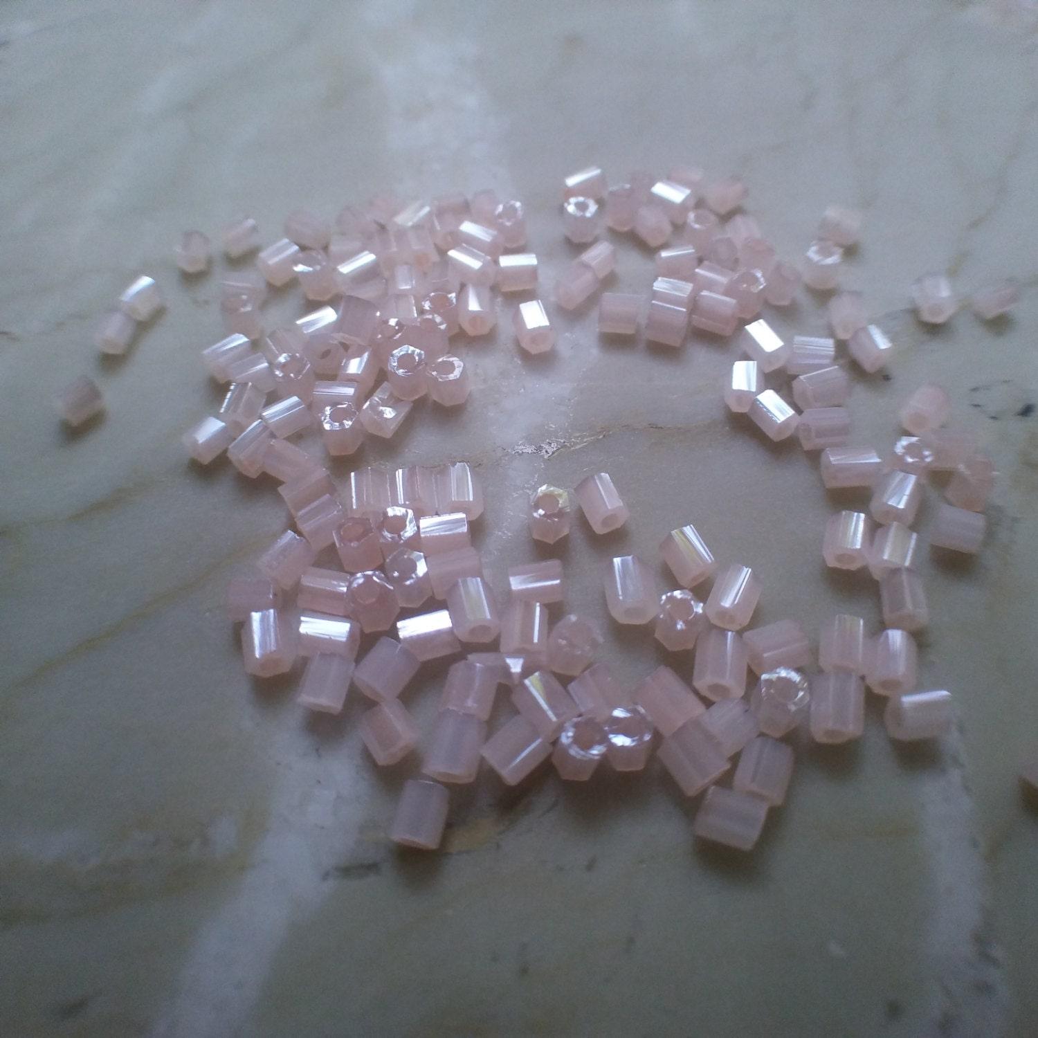 10/0 MATSUNO HEXAGON 2 Cuts Light Salmon Luster seed beads Japanese Beads 10/50/100/450Gms