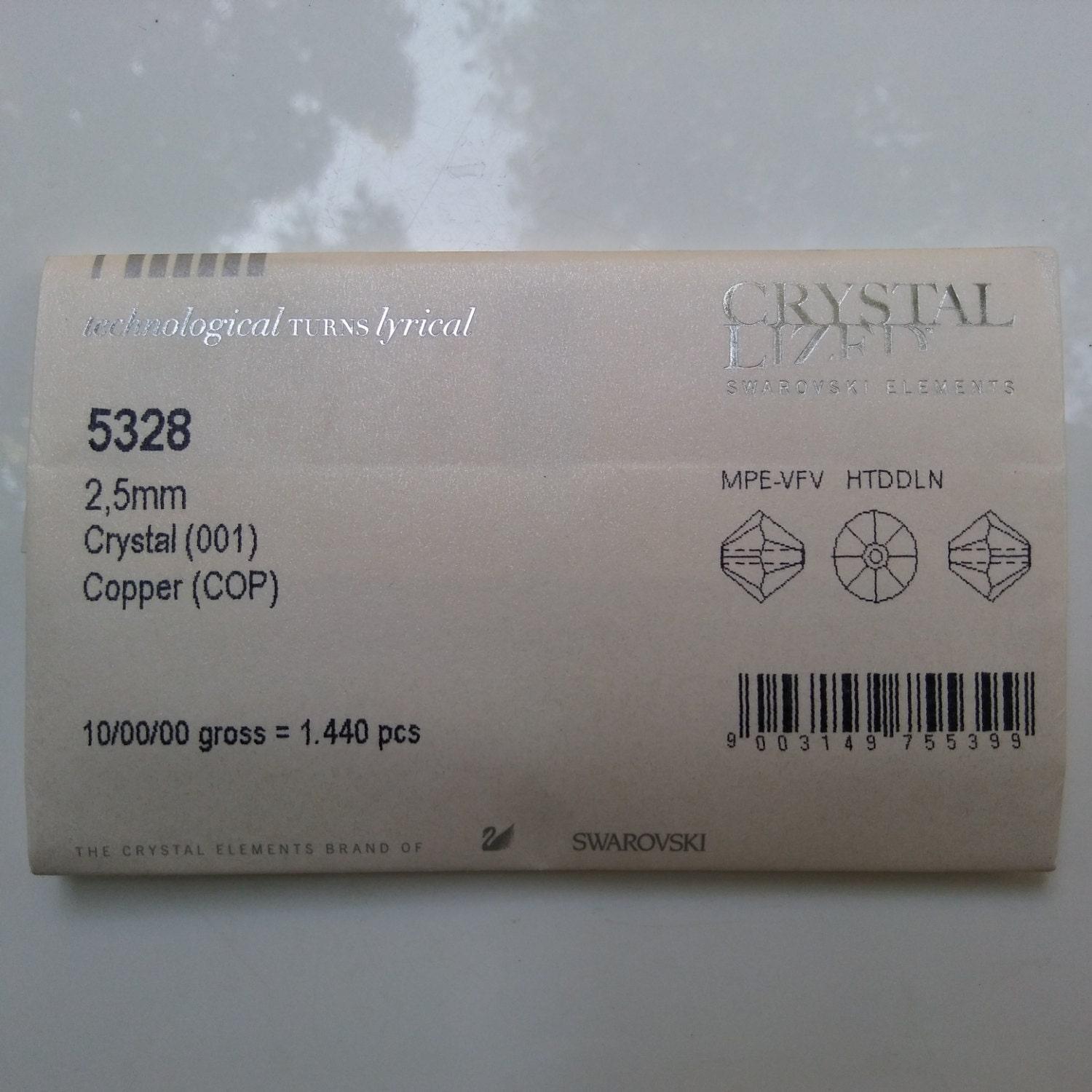Crystal Copper (2.5mm) Swarovski Bicone Beads 36/72/144/432/1000 Pieces 5328