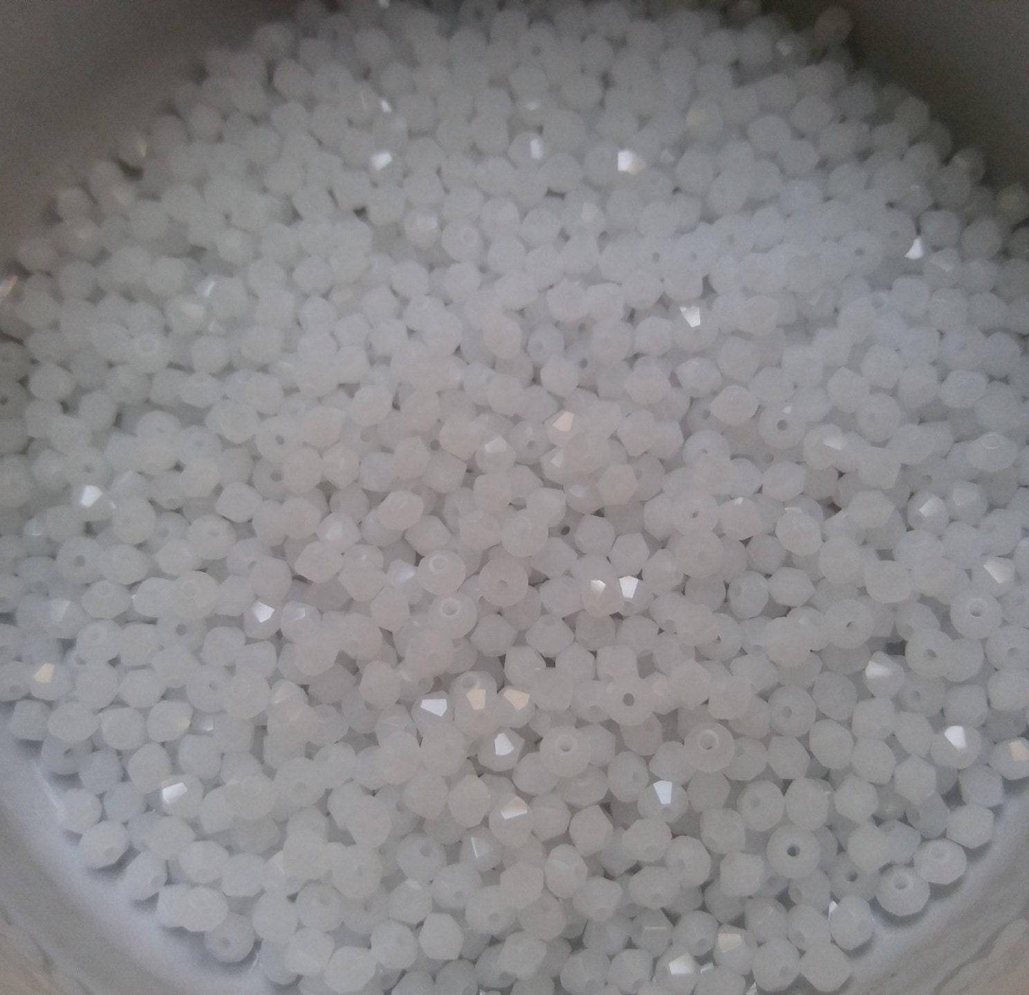 3MM White Alabaster Swarovski Bicone 36/72/144/432/720 Pieces (281) Jewelry findings, embroidery materials, jewelry making, rare beads