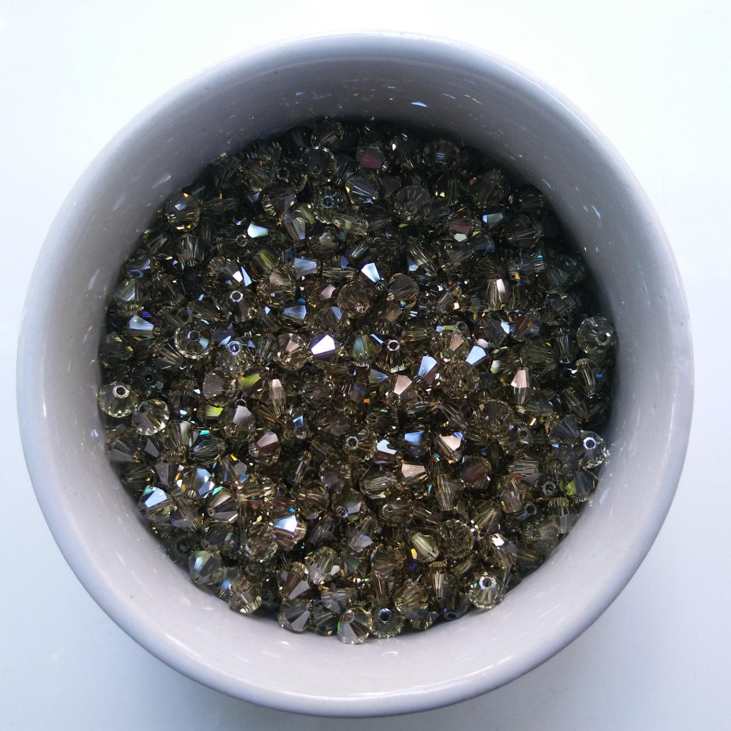 5mm Jonquil Satin Swarovski Bicone Cuts 12/36/72/144/432/720 Pieces (213) Jewelry making beads, embroidery materials, decoration wedding