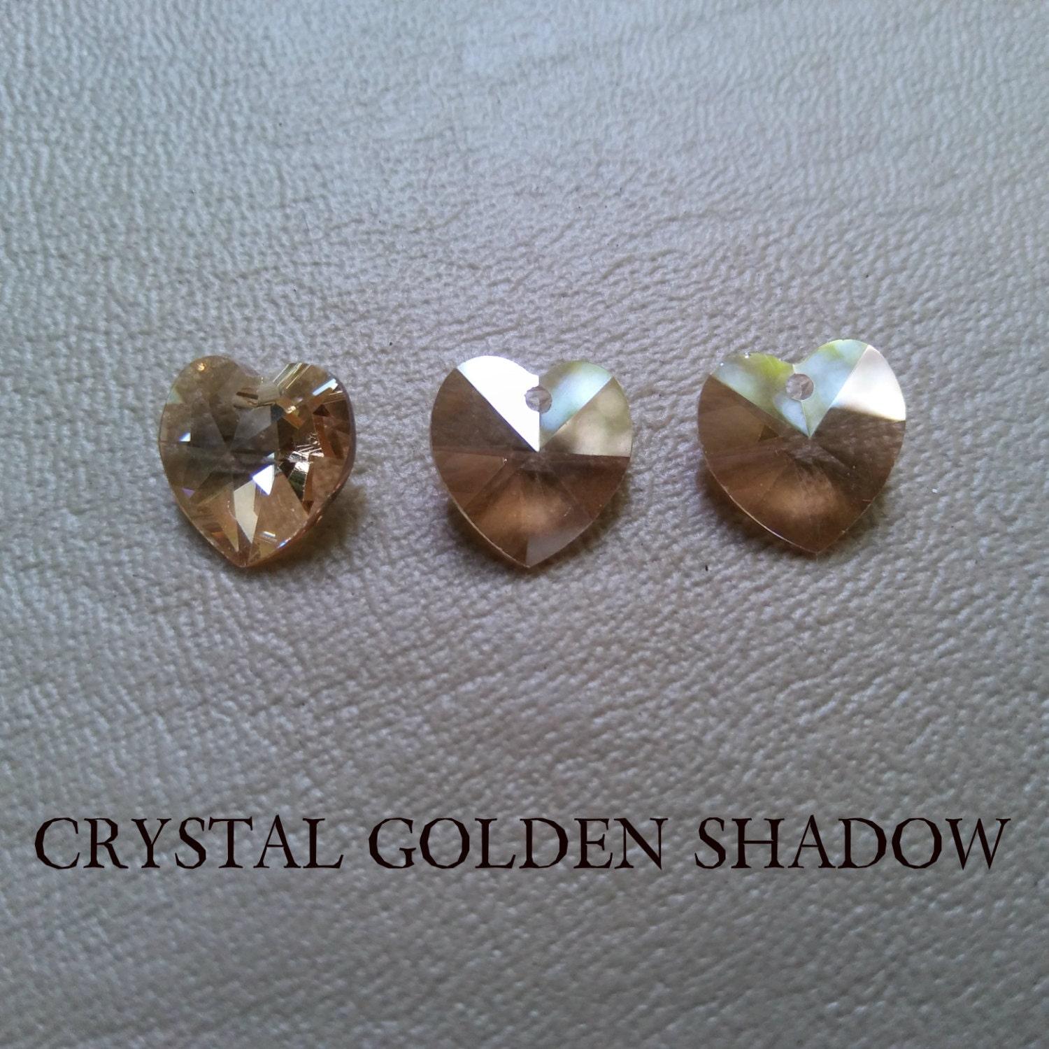 Swarovski 6202 Crystal Heart Pendants 10.3x10mm 3/12 Pieces