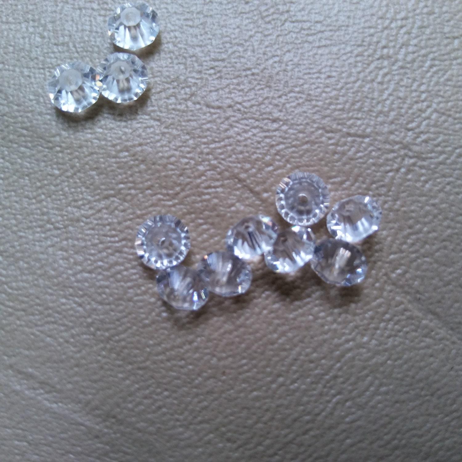 5x3mm Crystal Preciosa Flat Bicone Beads 20/72/144/432/1000 Pieces vintage premium beads, wedding embellishments, jewelry making beads