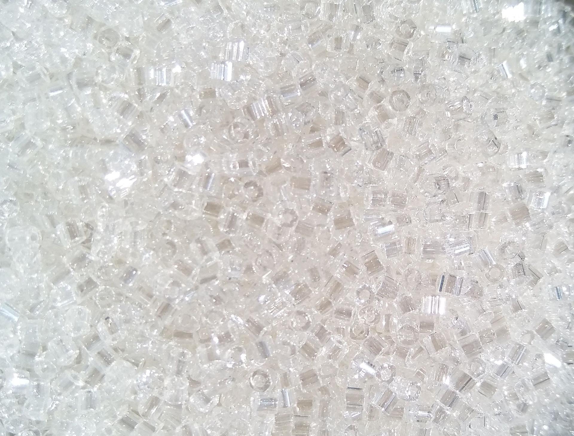 10/0 2 CutsCrystal Transparent Rainbow Seed Beads Vintage Czech Beads 50/100/500 Grams