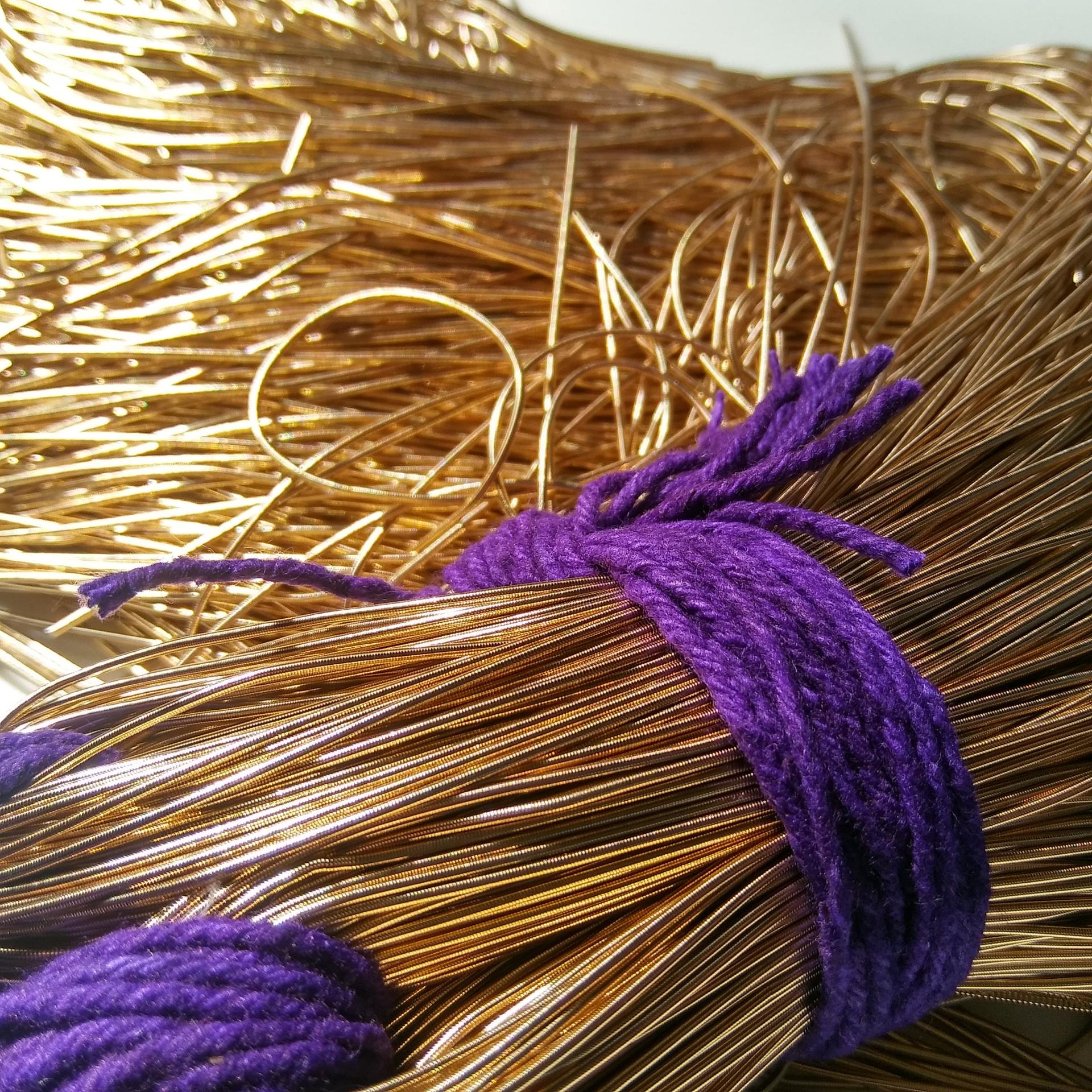 CAMEL Metallic French Wire, Bullion Wire, Gimp Wire 50/100/200/400 Grams, embroidery materials, metallic threads, couture wire