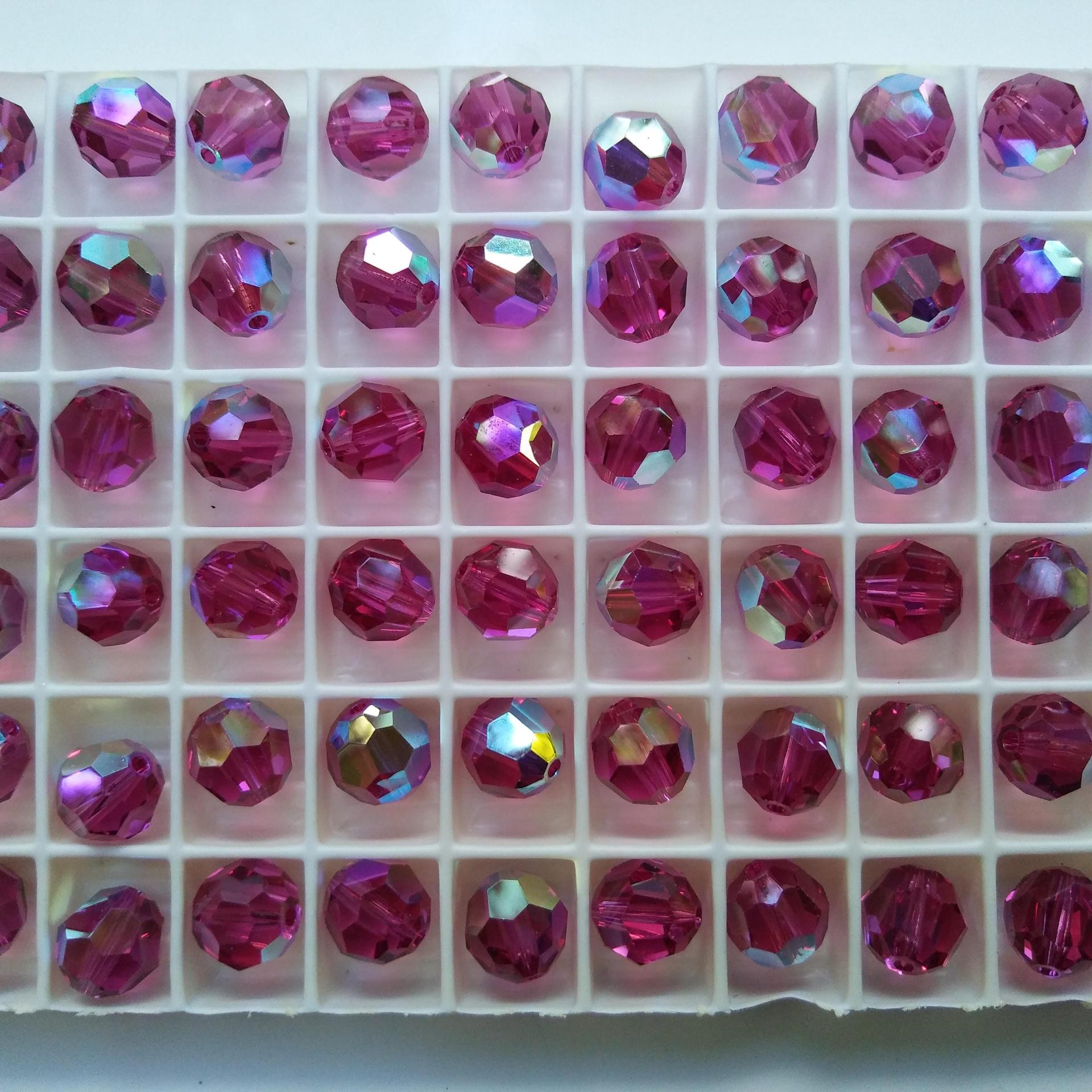 8mm Swarovski 5000 Faceted Round Beads (32 Colors) 6/12/36/72/144 Pieces Jewelery making beads, embellishments, VINTAGE FINDINGS, rare beads