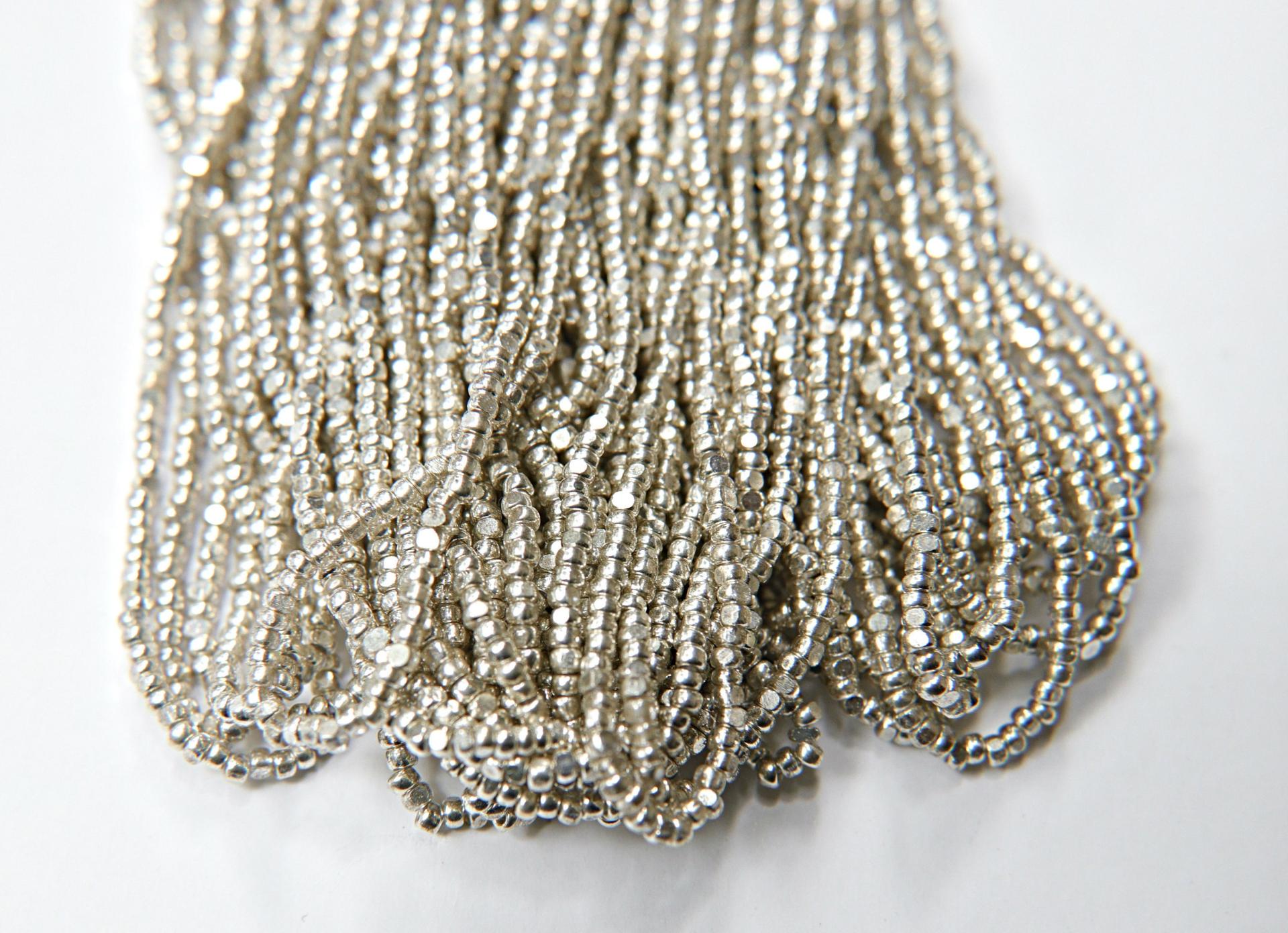 11/0 Charlotte Cut Beads STERLING SILVER 10/20/50/250/500 Grams True cut beads Oscar Earrings, jewelry making, embroidery materials