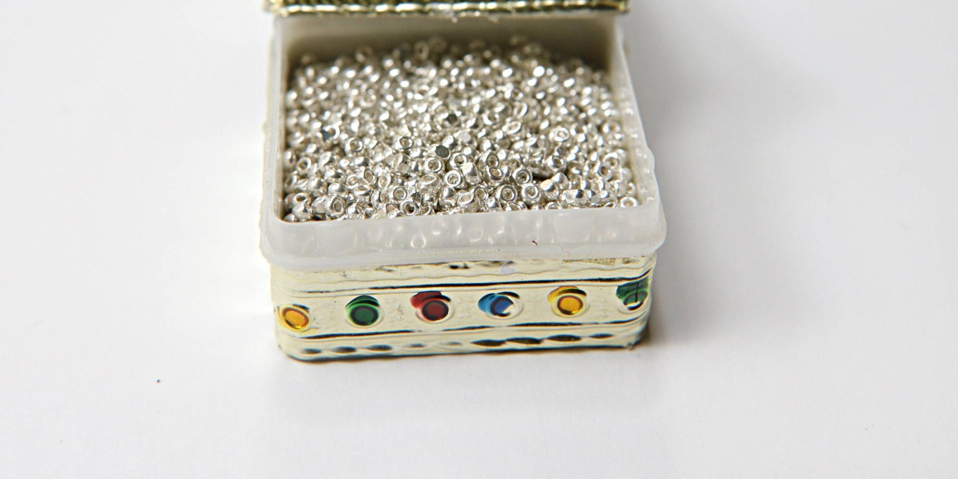 11/0 Charlotte Cut Beads STERLING SILVER 10/20/50/250/500 Grams True cut beads Oscar Earrings, jewelry making, embroidery materials